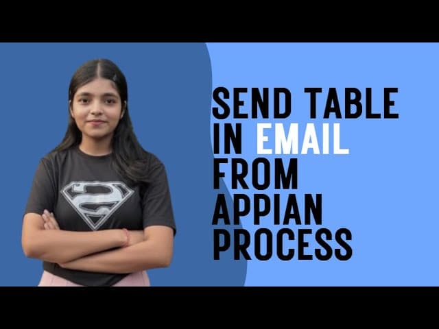 Send Table in body of an Email